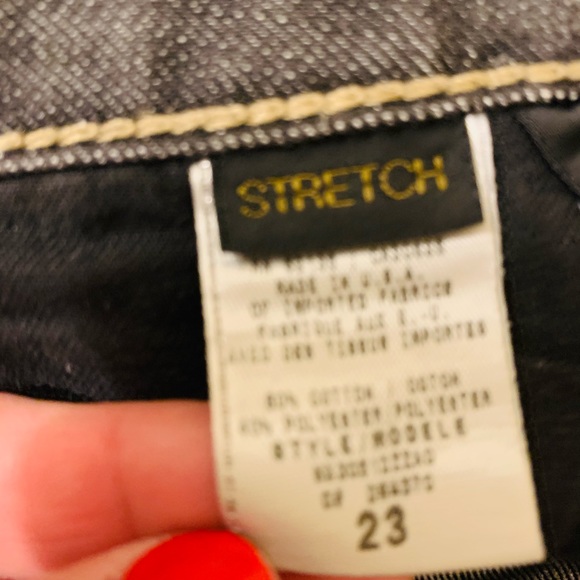 Guess premium Skinny Jeans women size 23 - Picture 5 of 16